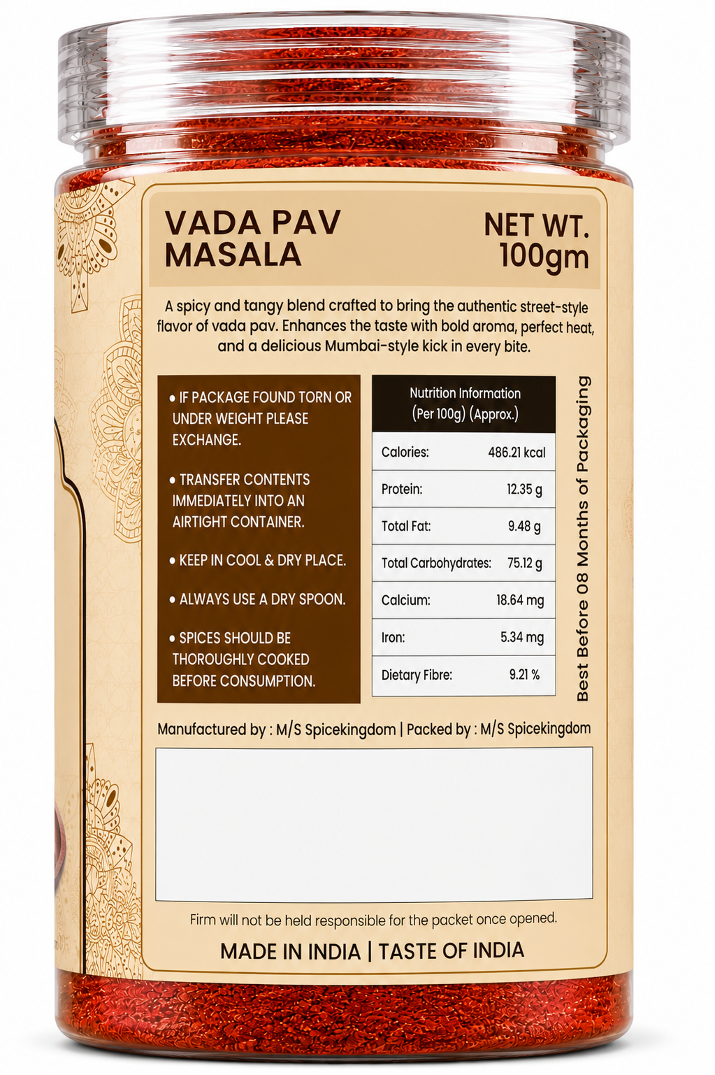 Vada Pav Masala