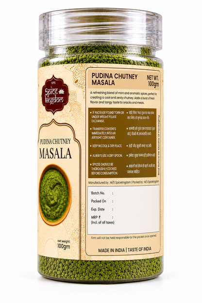 Pudina chutney masala